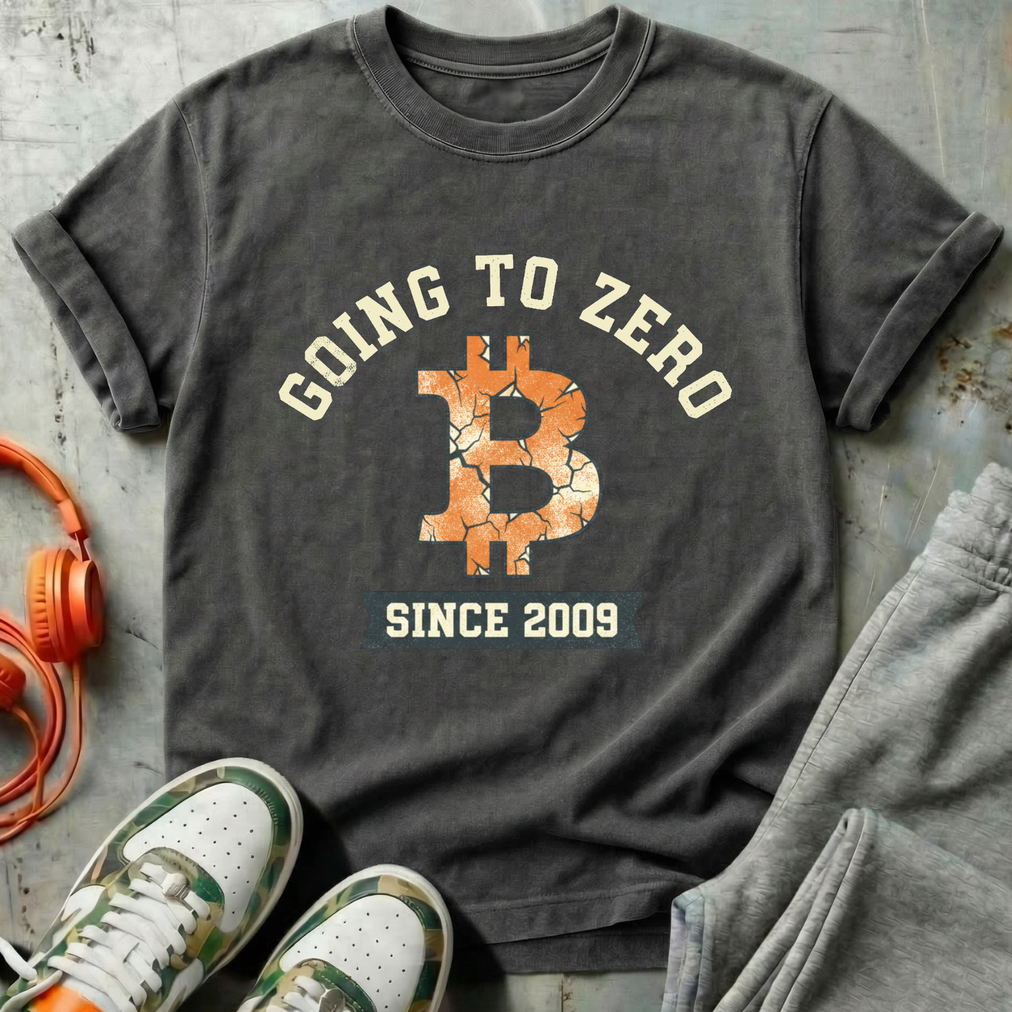 Bitcoin Going to Zero Since 2009 Tee