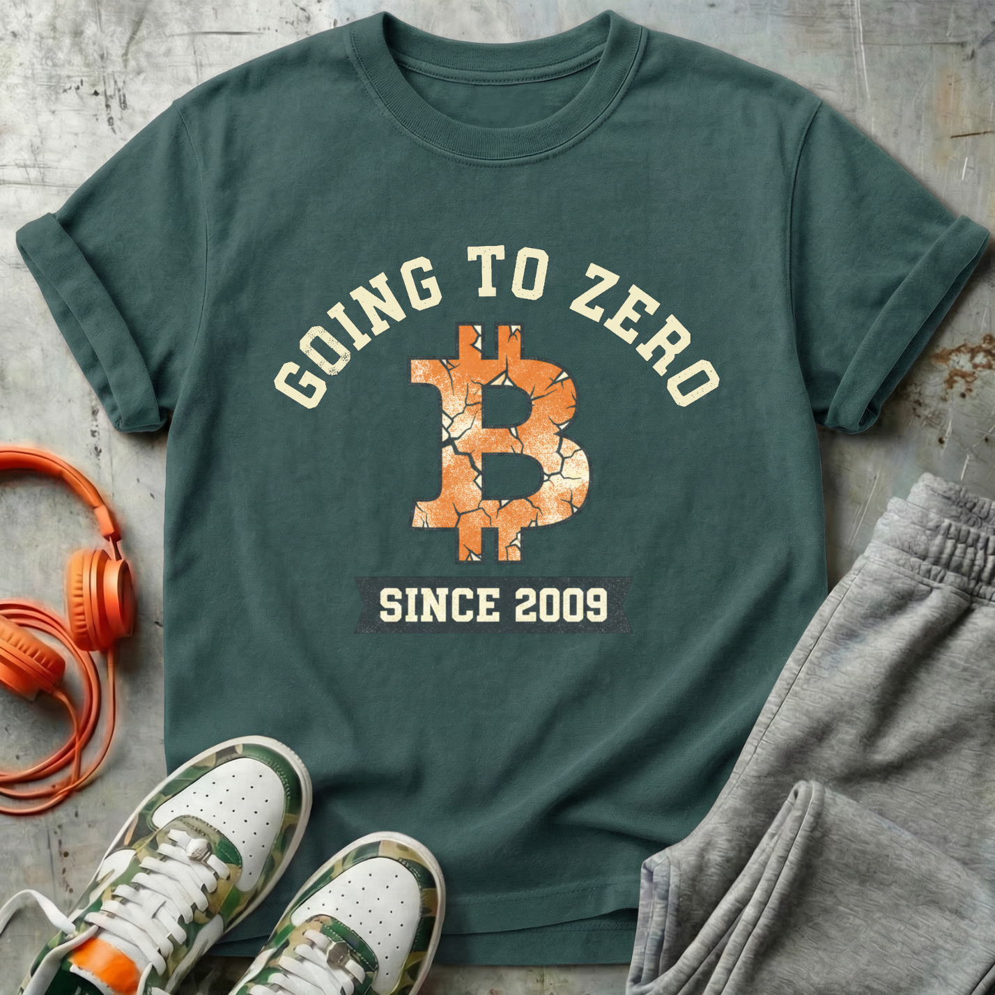 Bitcoin Going to Zero Since 2009 Tee