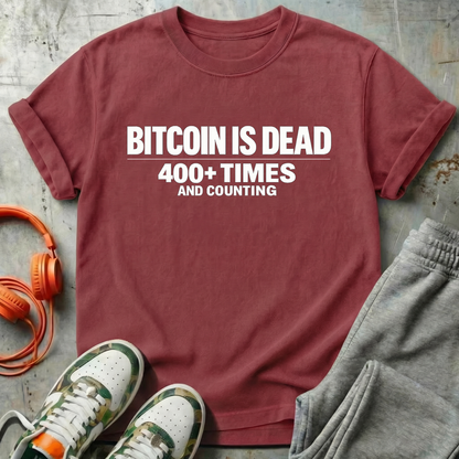 Bitcoin Is Dead 400 Times And Counting