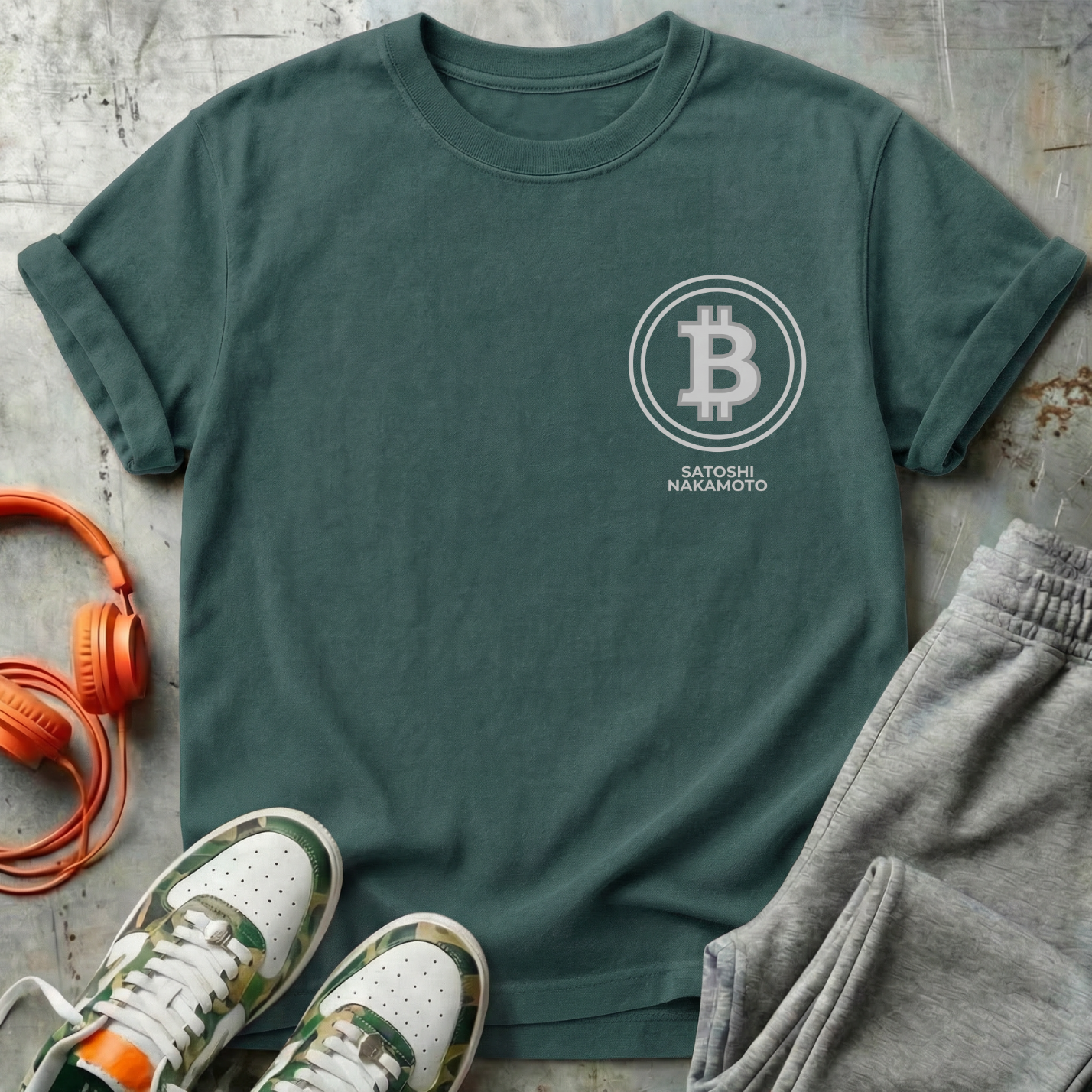 Bitcoin Logo Satoshi Nakamoto