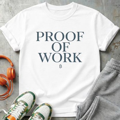 Proof of Work Minimalist Tee