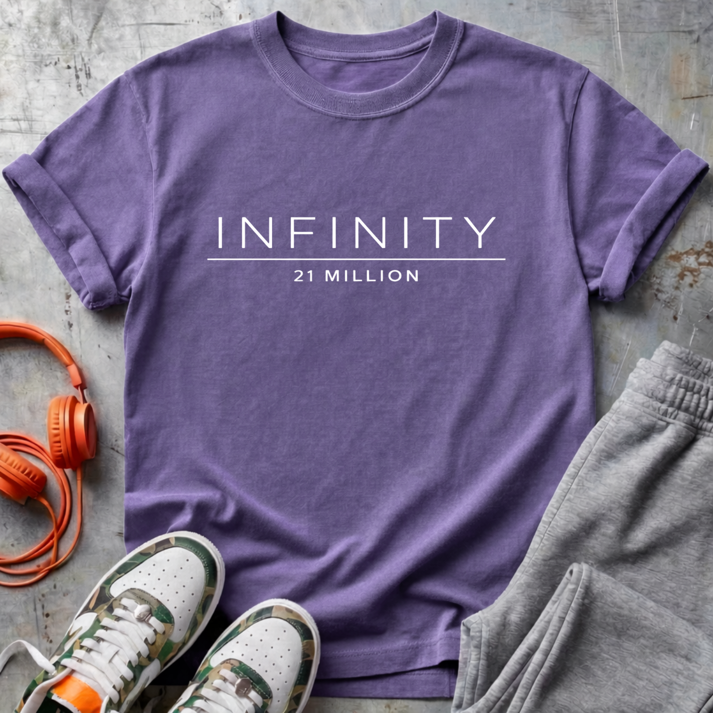 Infinity 21 Million Minimalist Tee