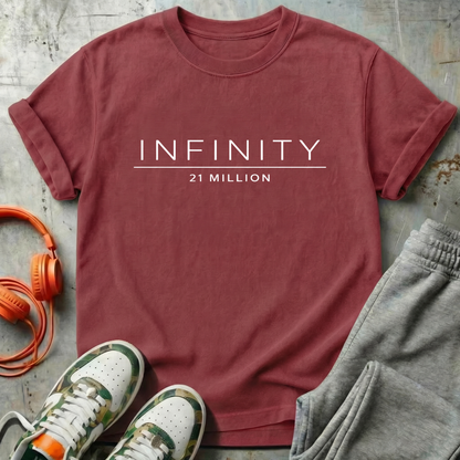 Infinity 21 Million Minimalist Tee
