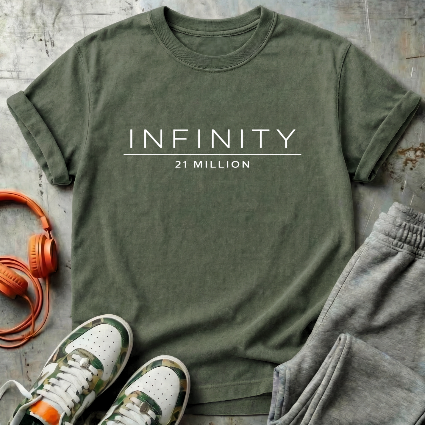 Infinity 21 Million Minimalist Tee