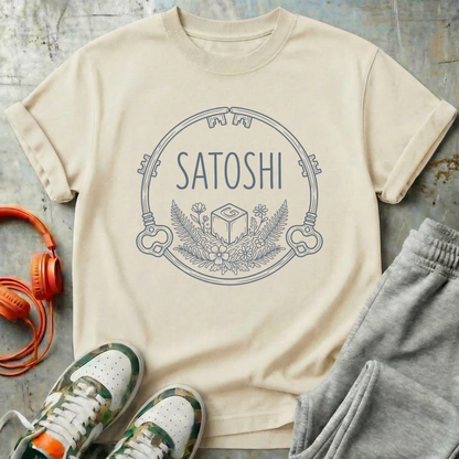 Satoshi Linocut Emblem