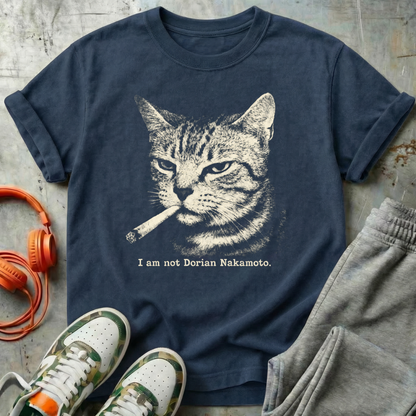 Cat - 'I am not Dorian Nakamoto.'