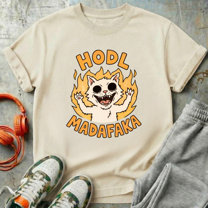 HODL Madafaka Cat