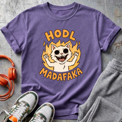 HODL Madafaka Cat