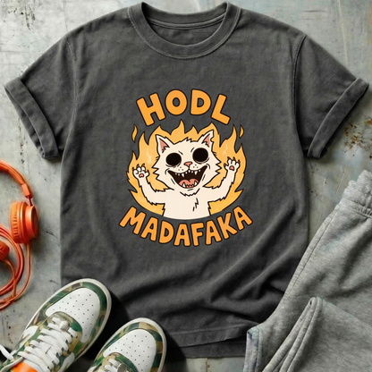 HODL Madafaka Cat