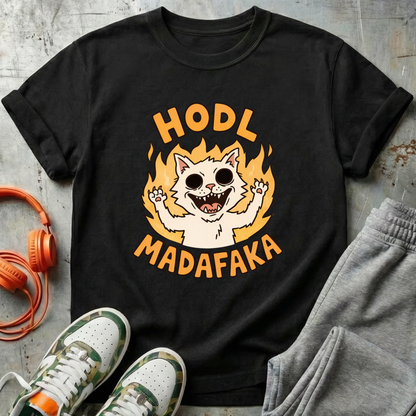 HODL Madafaka Cat