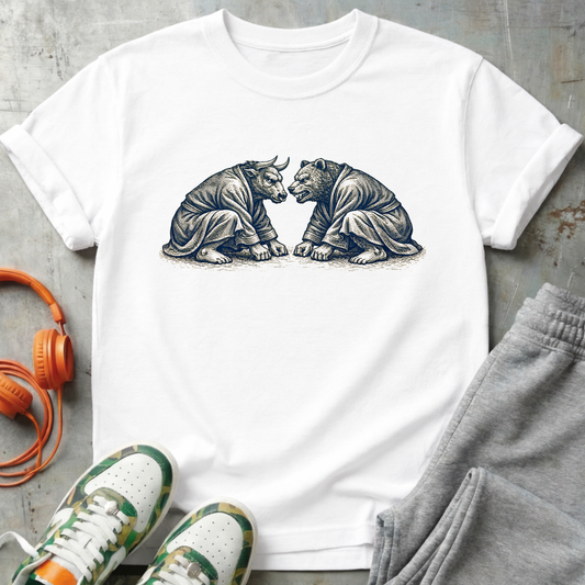 Bear vs Bull Illustration