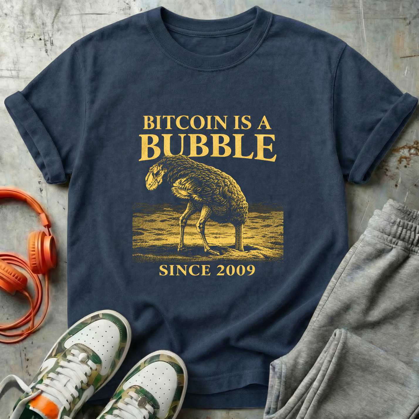 Bitcoin Is a Bubble Ostrich