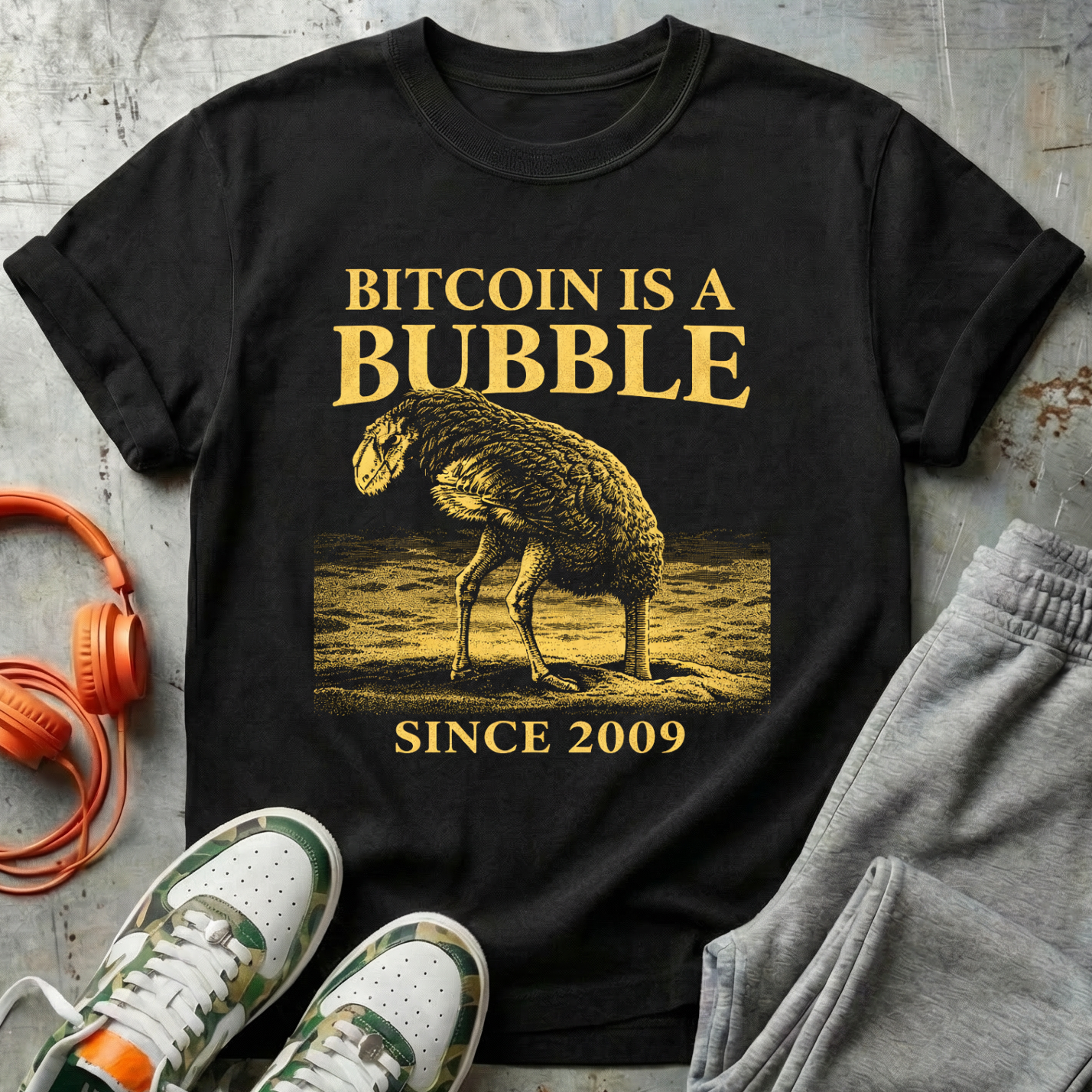 Bitcoin Is a Bubble Ostrich