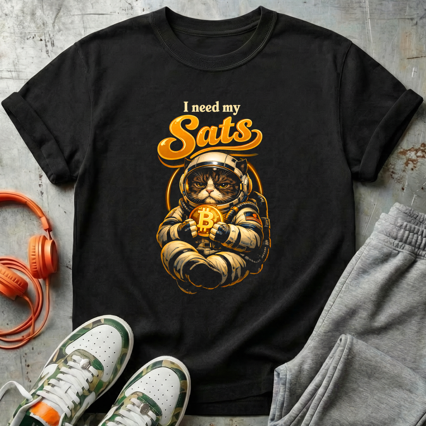 I Need My Sats Catstronaut