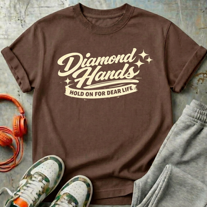 Diamond Hands Vintage Logo