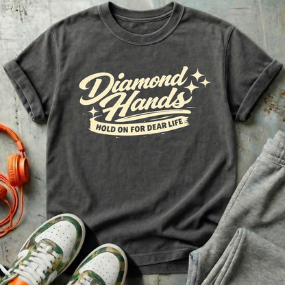 Diamond Hands Vintage Logo