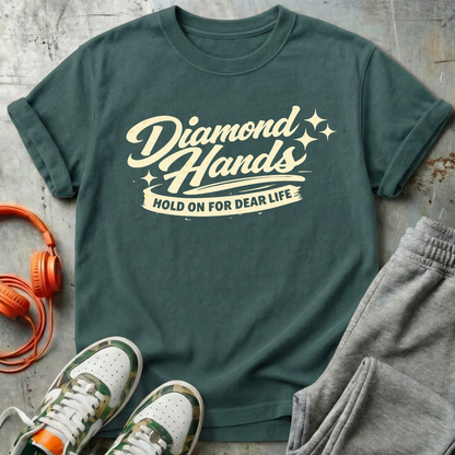 Diamond Hands Vintage Logo