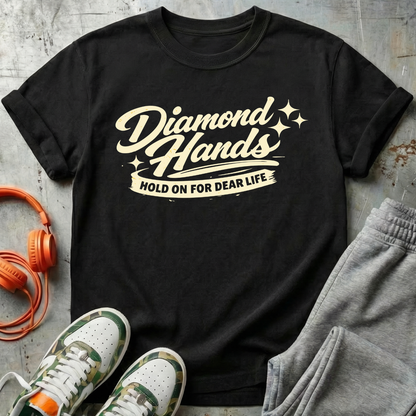 Diamond Hands Vintage Logo