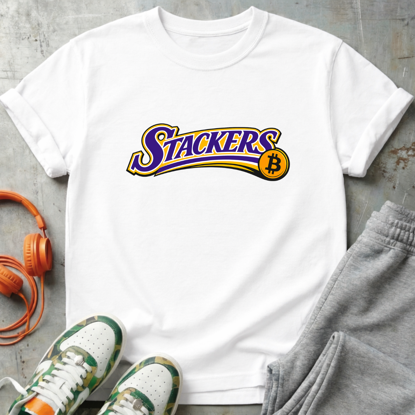 Stackers Vintage Sports Logo