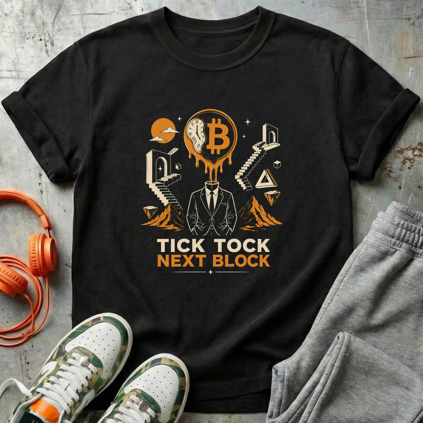 Tick Tock Next Block Surrealism