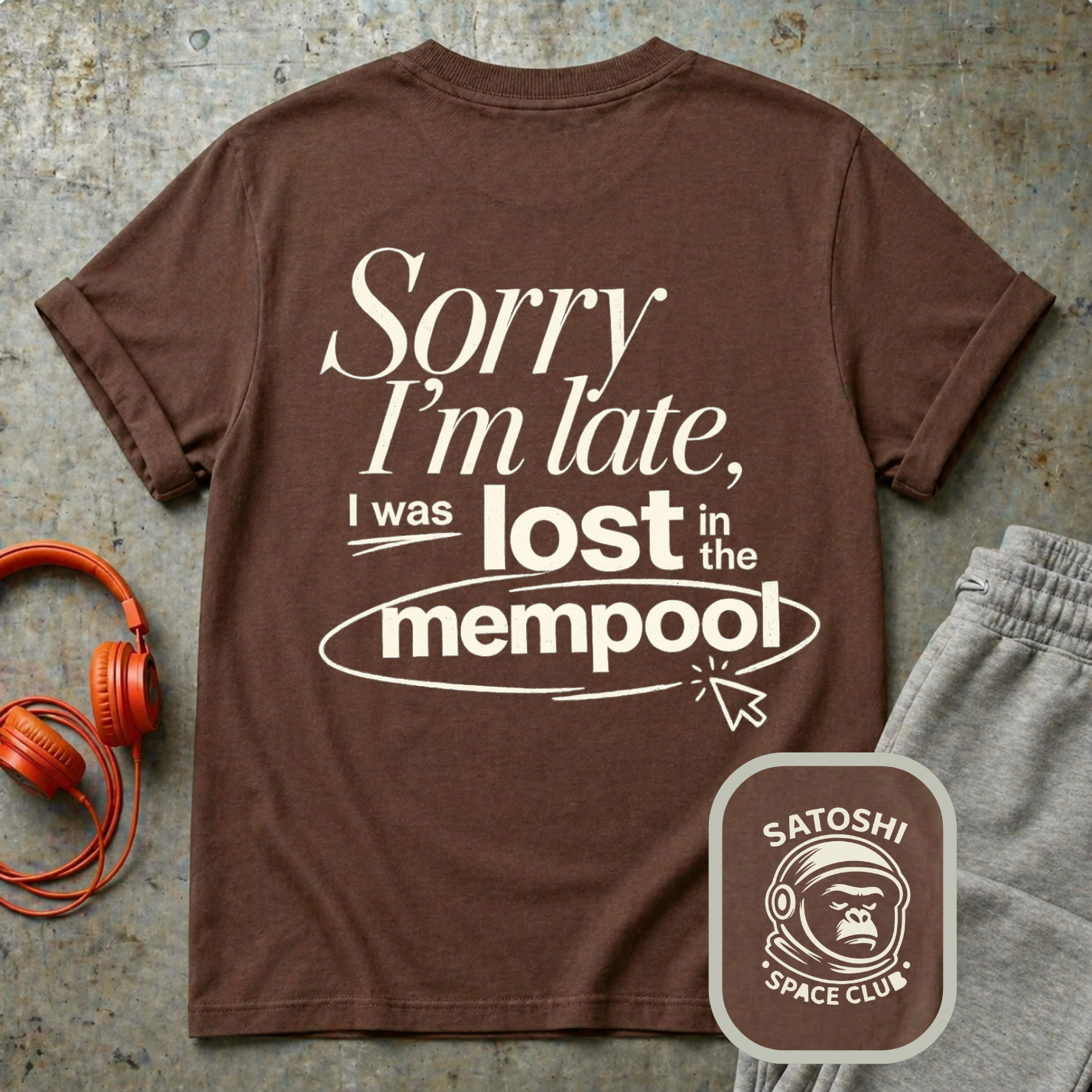 Lost in The Mempool Back Print