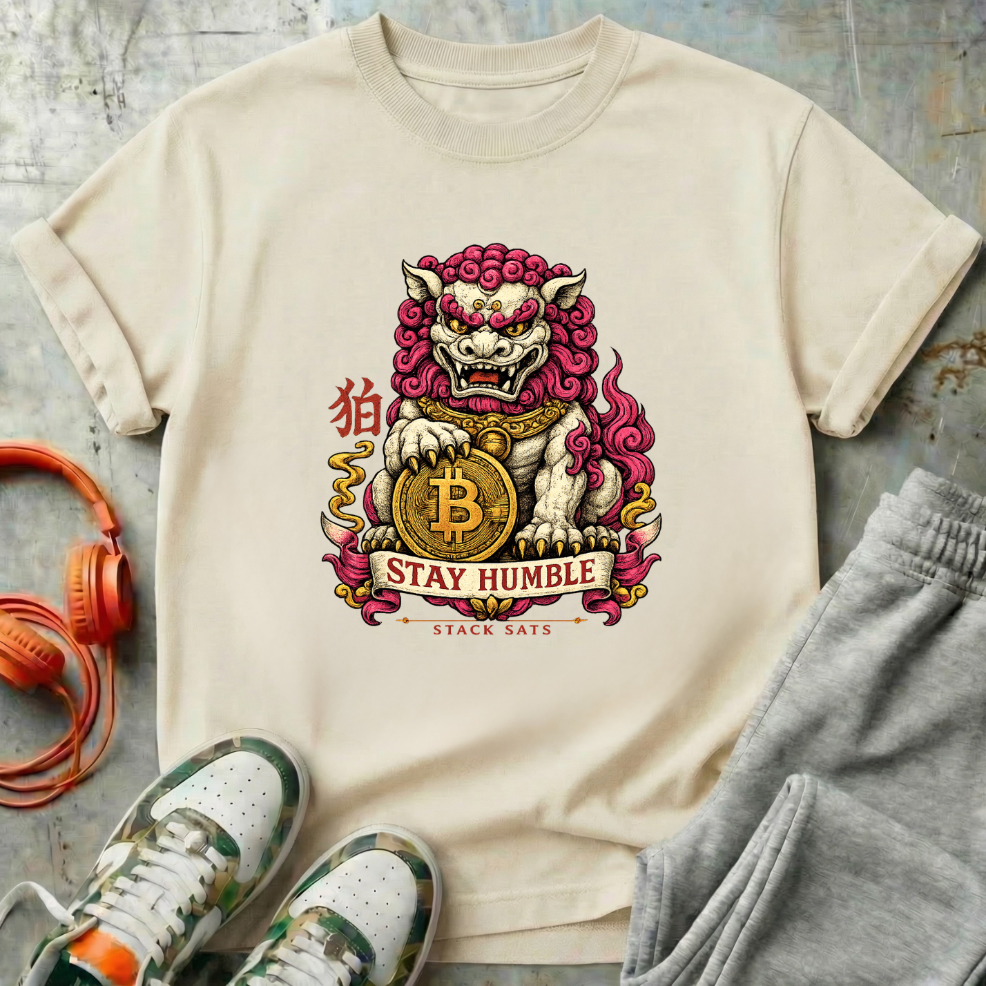 Stay Humble Foo Dog