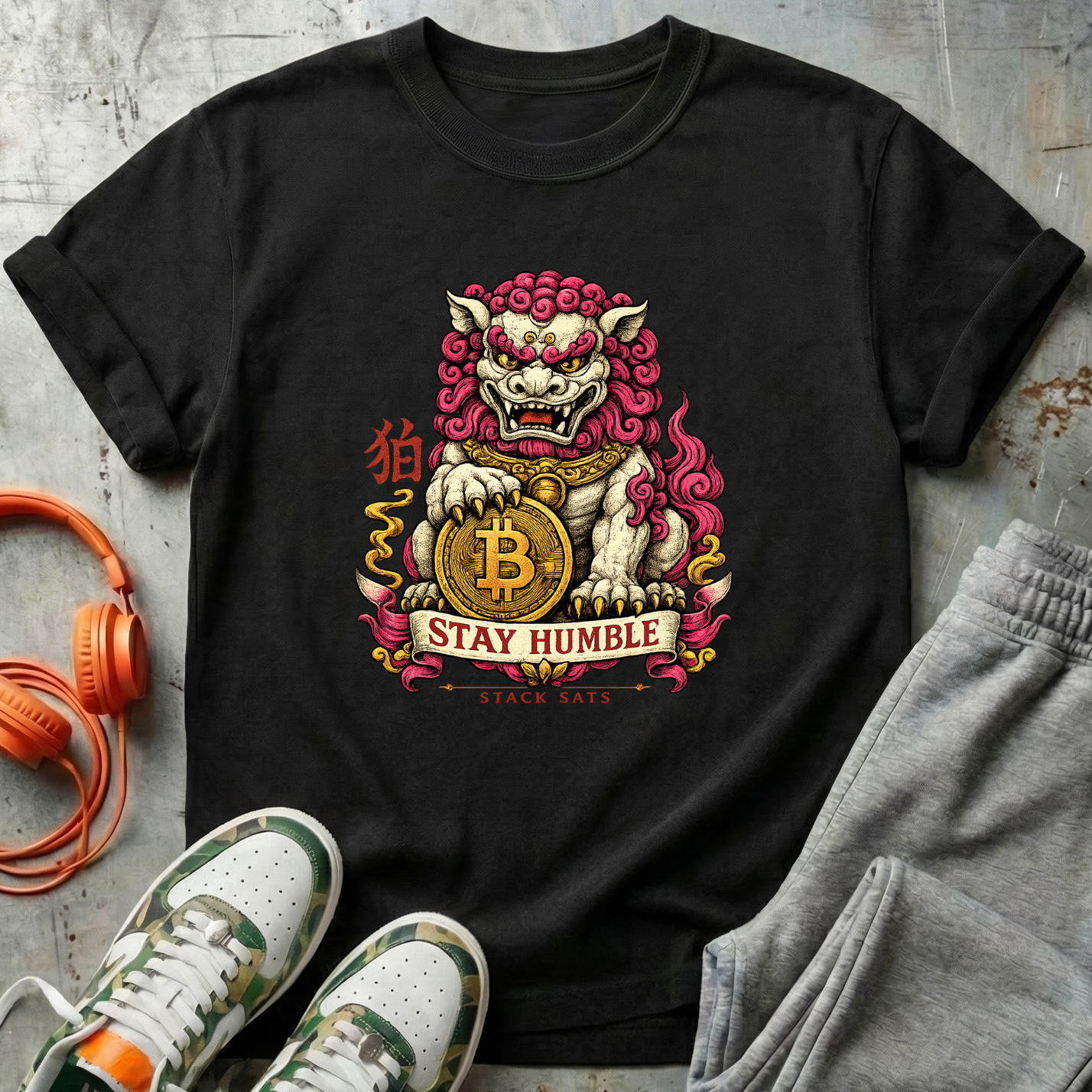 Stay Humble Foo Dog
