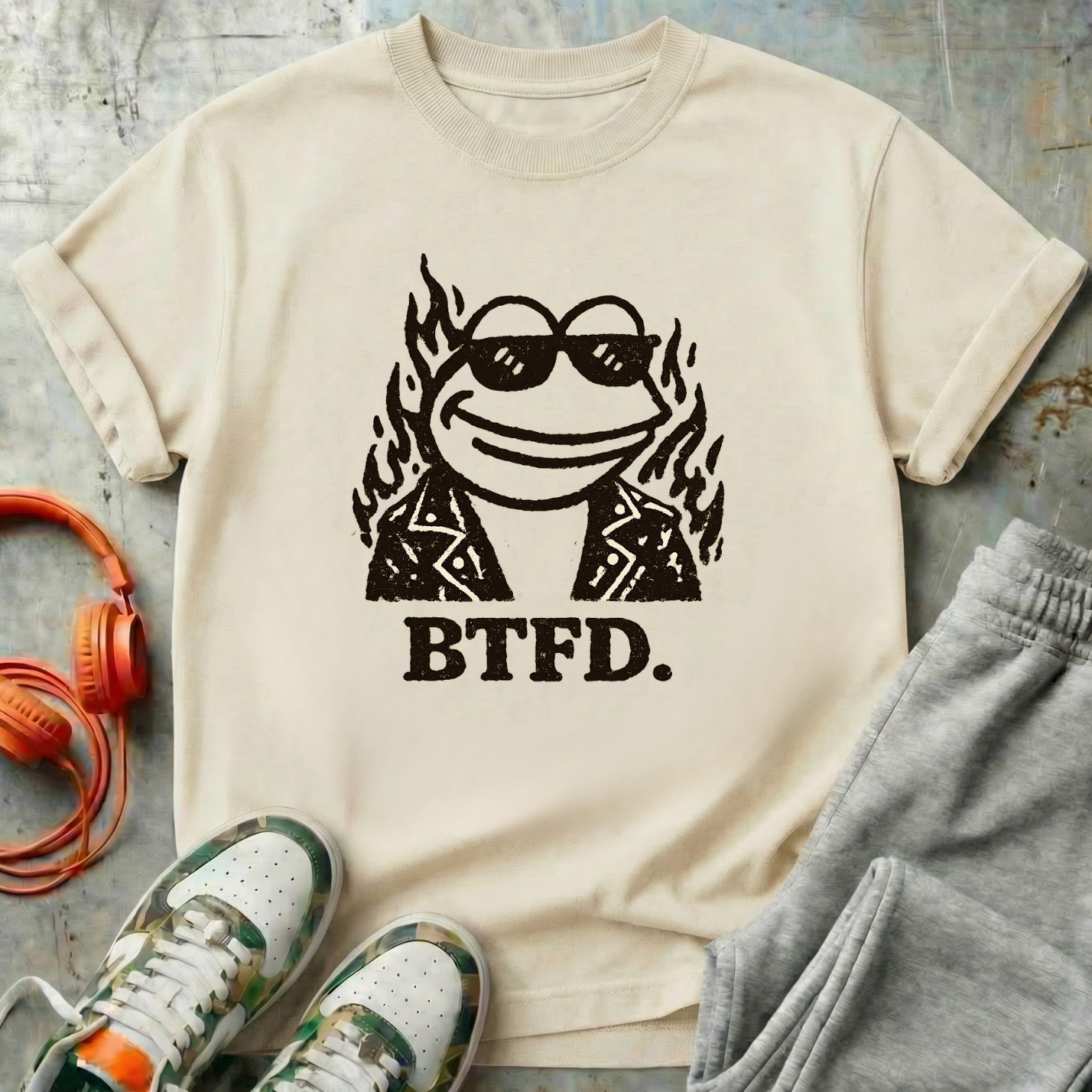BTFD Frog Chad