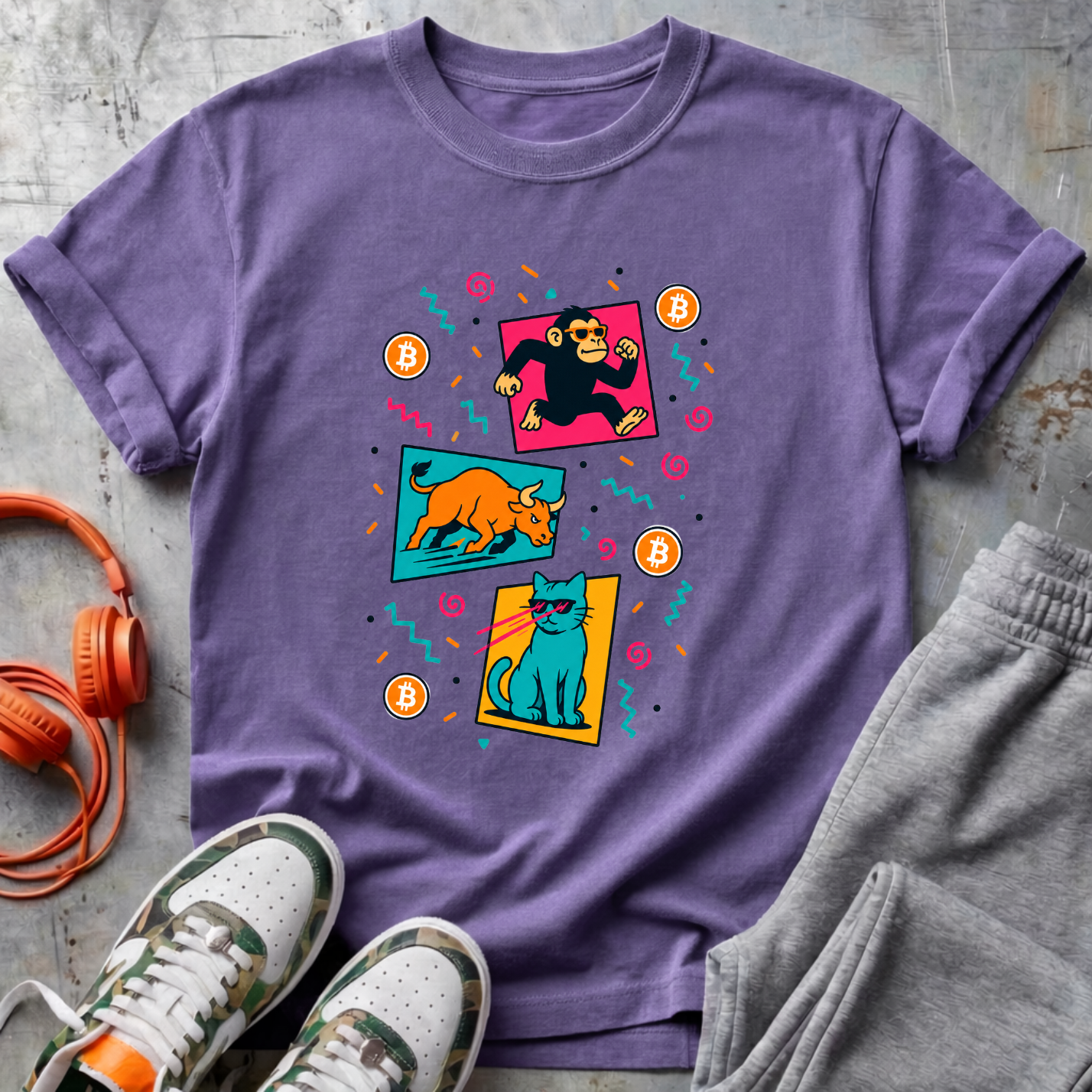 Bitcoin Retro Safari