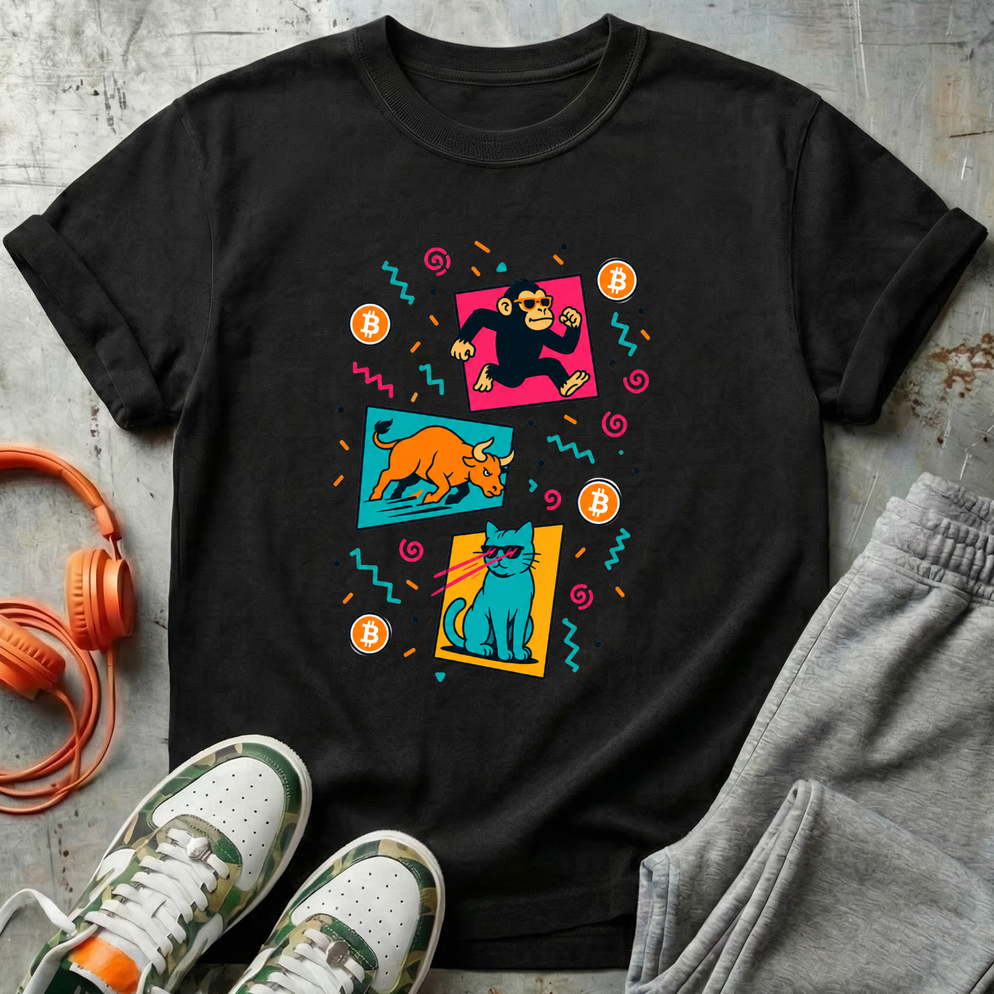 Bitcoin Retro Safari