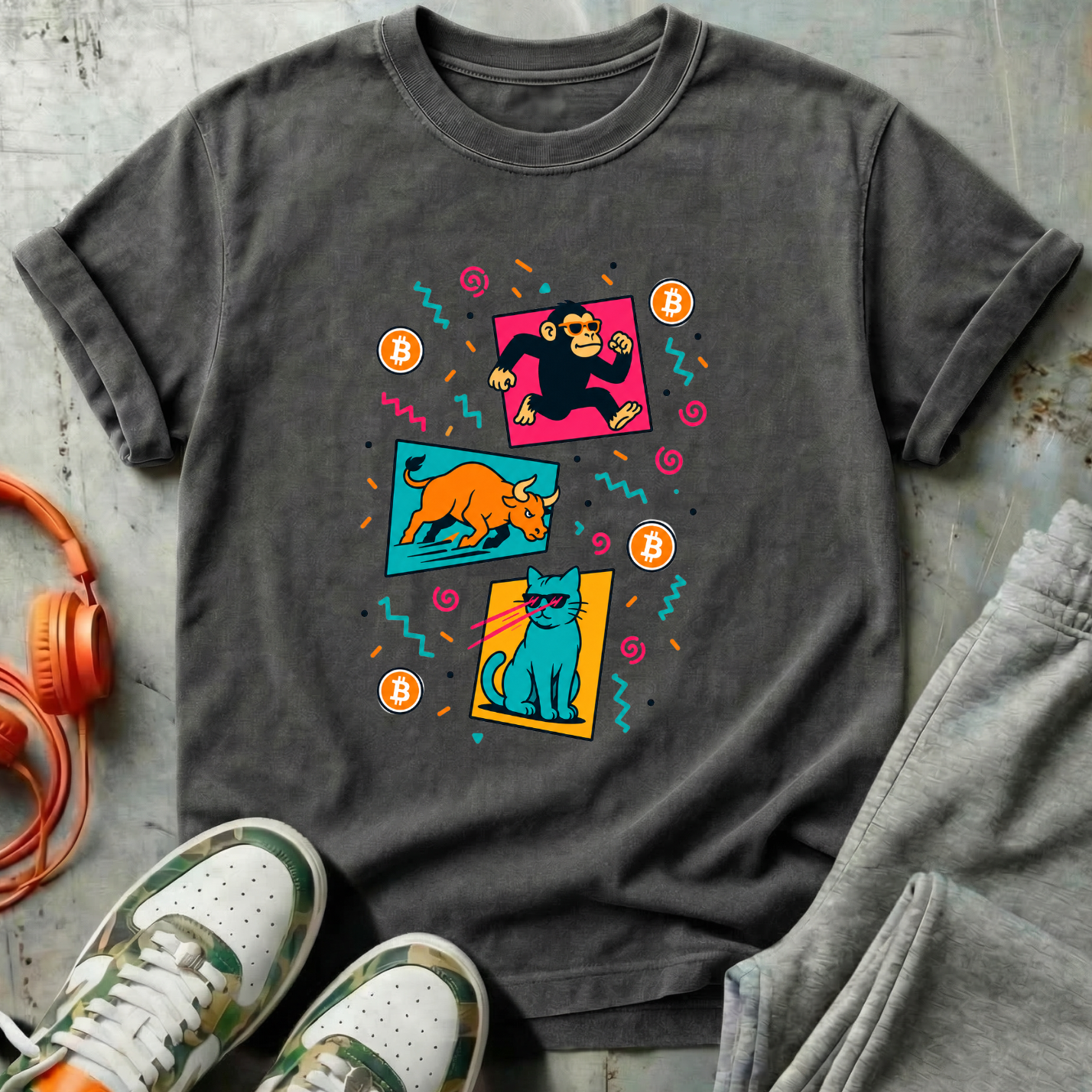 Bitcoin Retro Safari