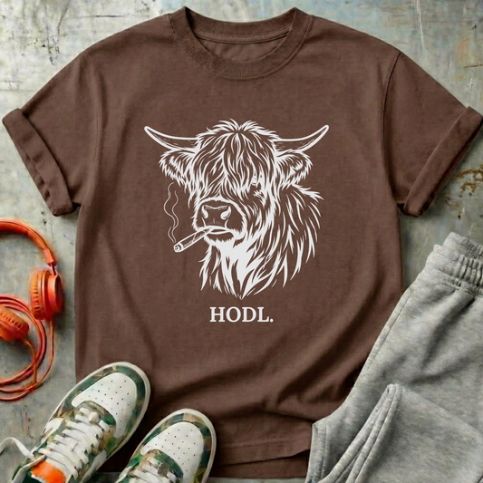HODL Highland Bull