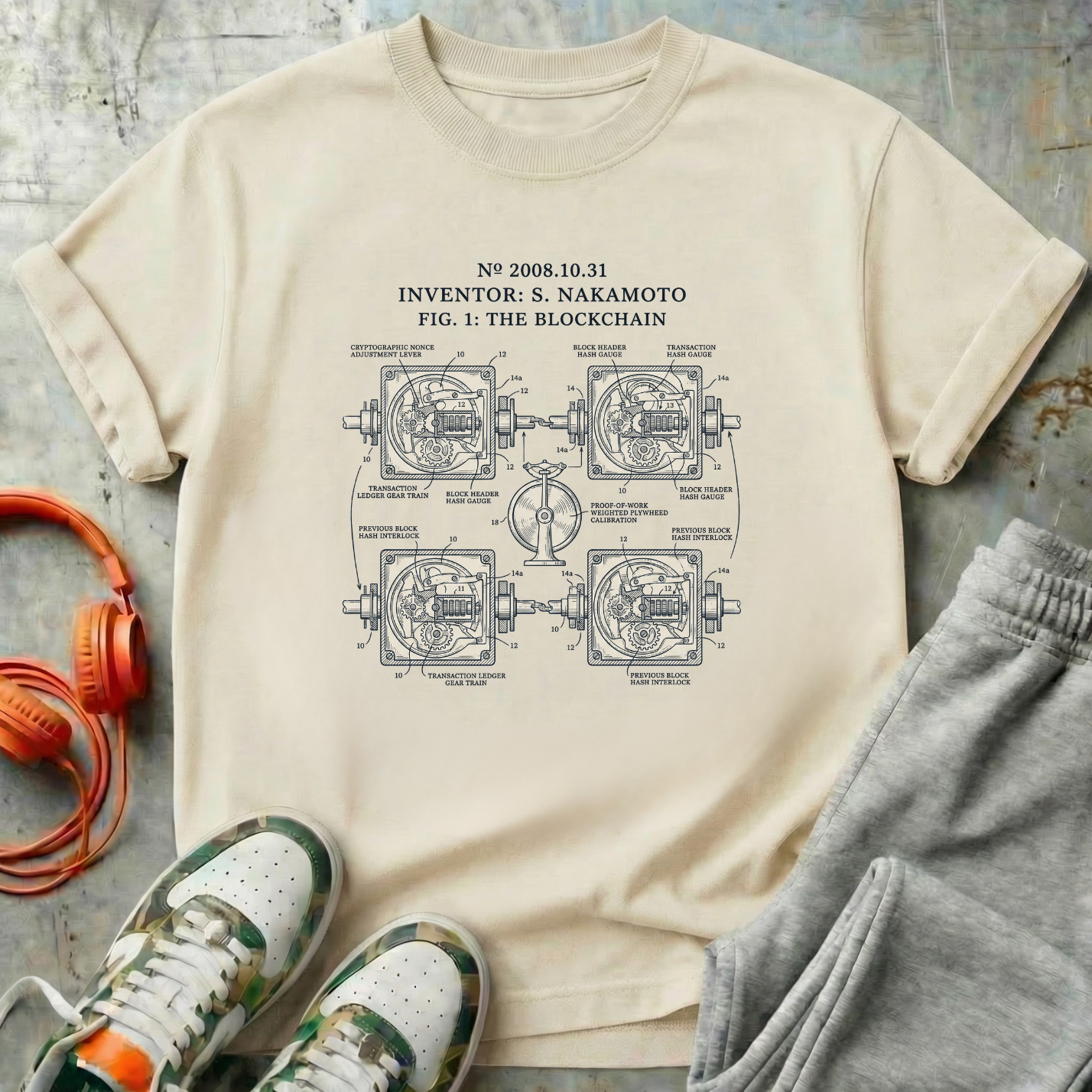 Blockchain Patent Diagram