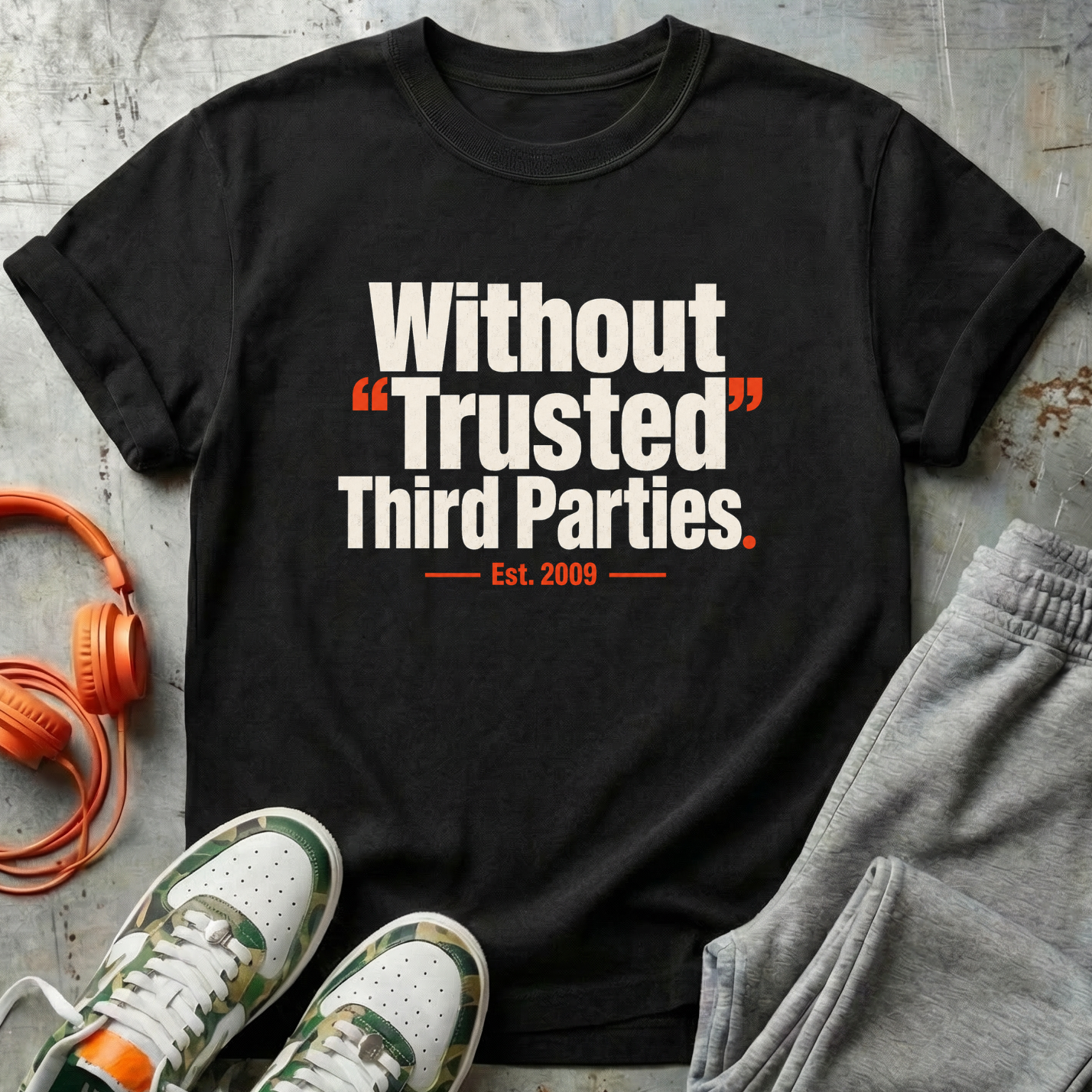 Without 'Trusted' Third Parties. Est. 2009