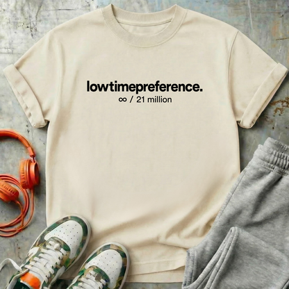 Low Time Preference Infinity/21M