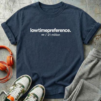 Low Time Preference Infinity/21M