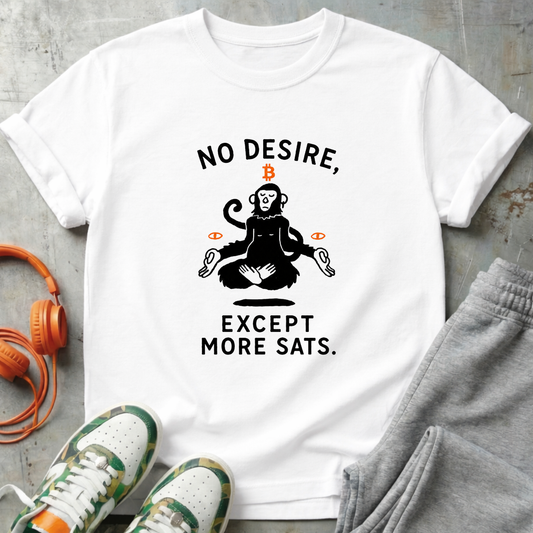 No Desire, Except More Sats.