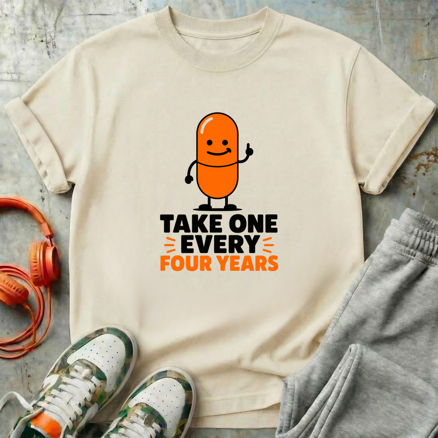 Take One Every Four Years