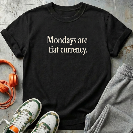 Mondays are fiat currency.