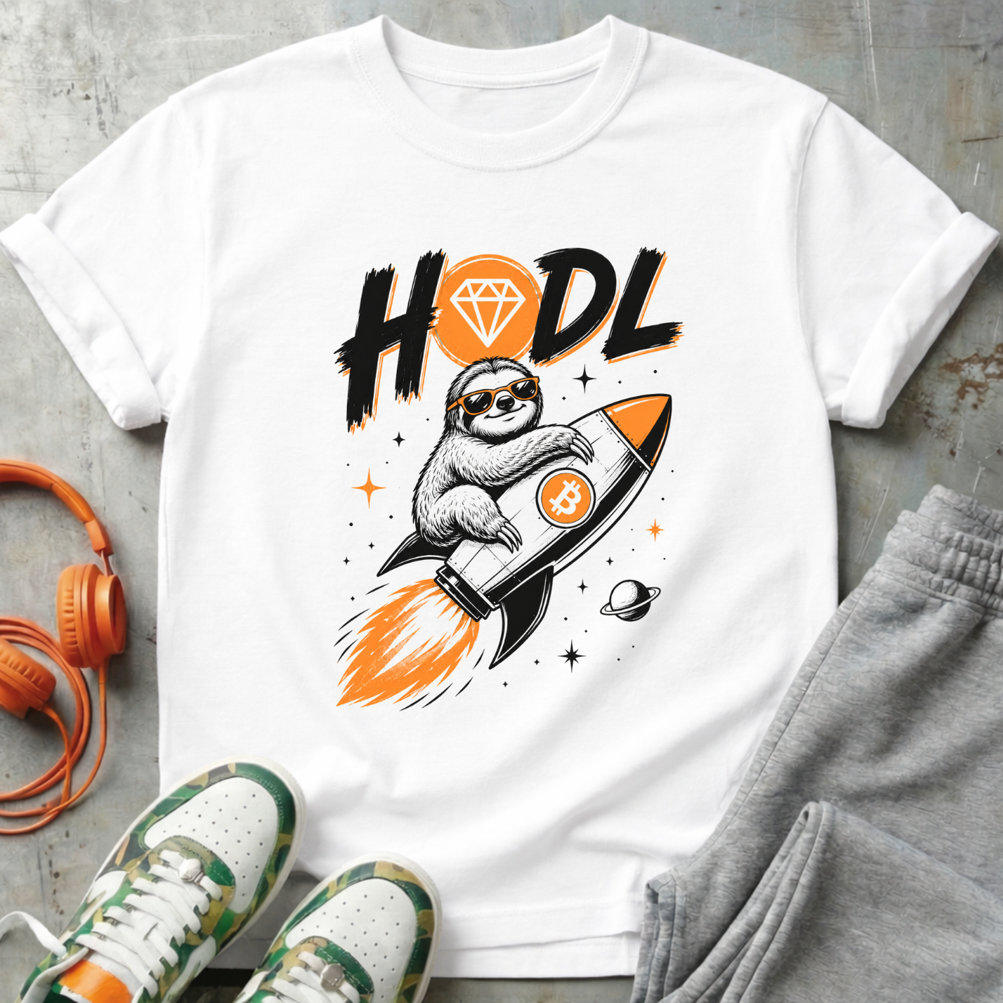 HODL Sloth Rocket