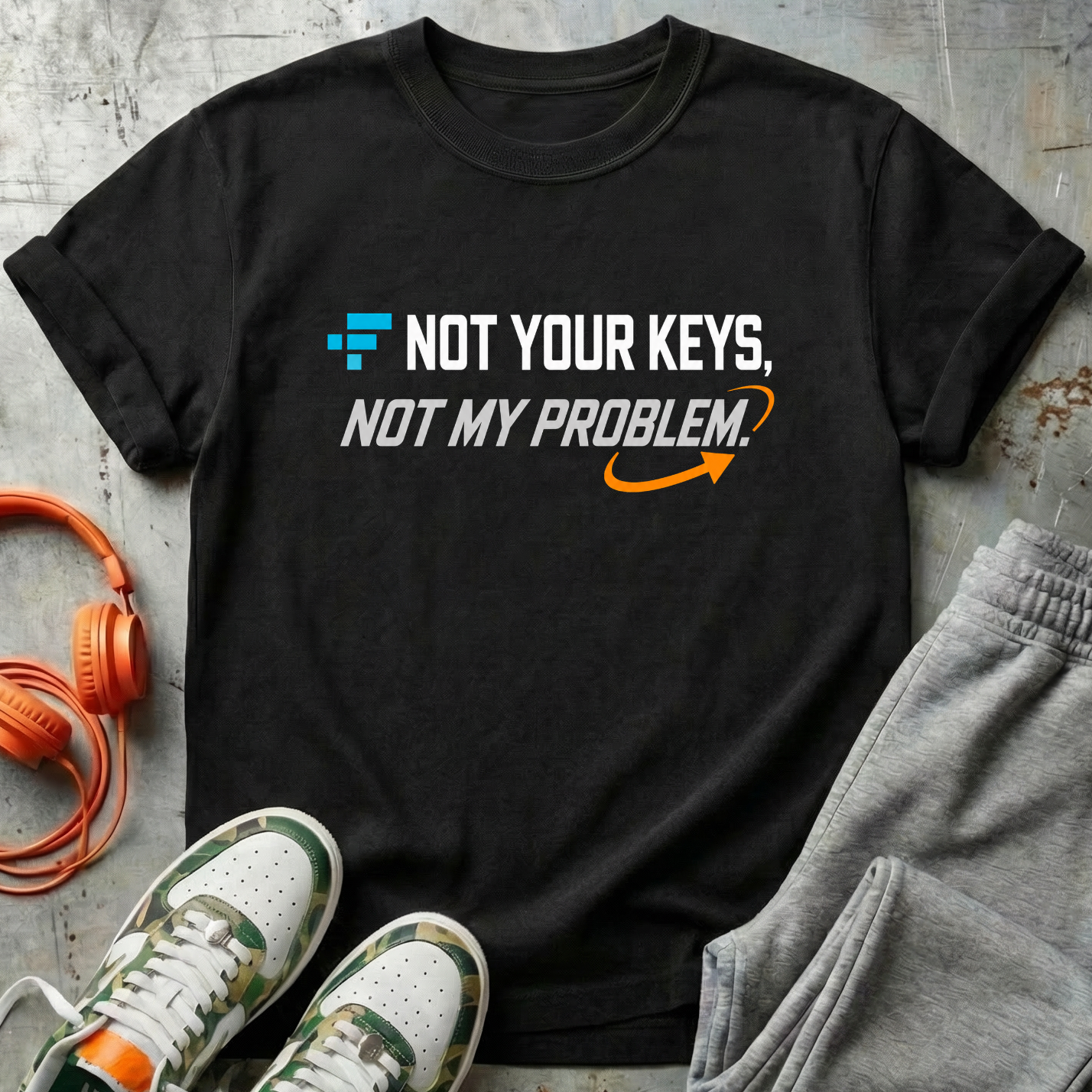 Not Your Keys, Not My Problem