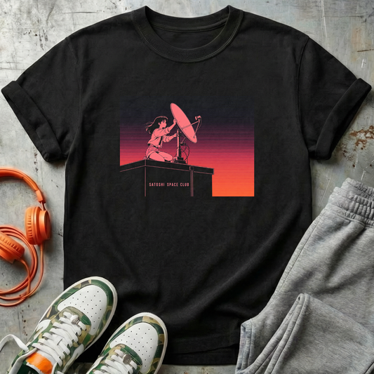 Satoshi Space Club - Satellite Sunset