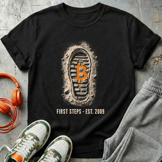 Bitcoin 'First Steps - Est. 2009'