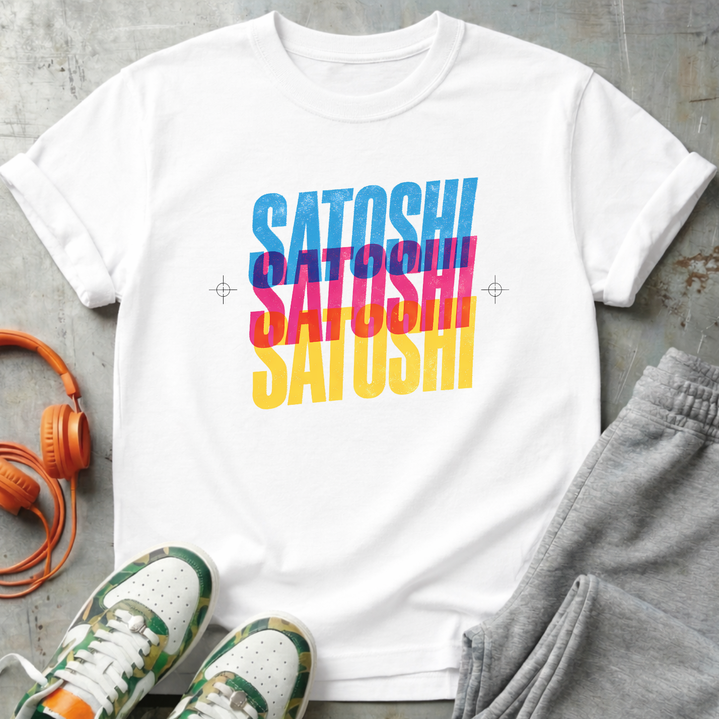 Satoshi Retro Triple-Stripe