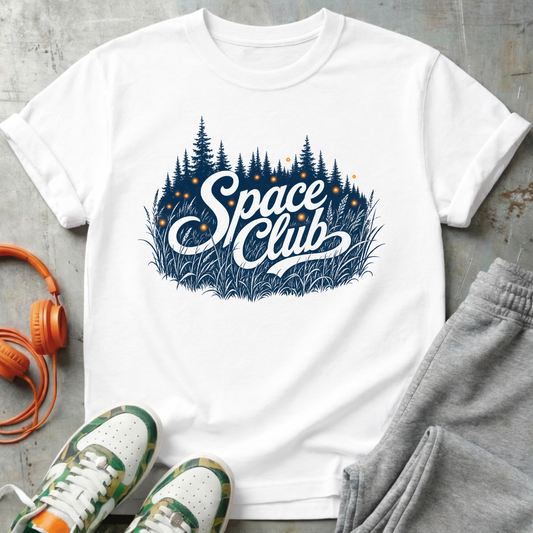Space Club Retro Forest Script