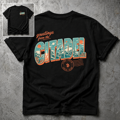 Greetings from the Citadel Backprint