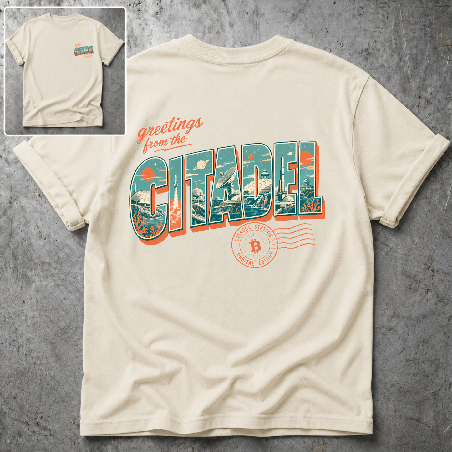 Greetings from the Citadel Backprint