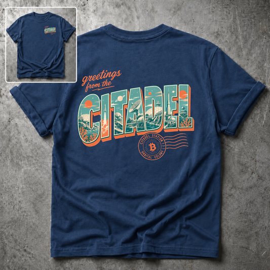 Greetings from the Citadel Backprint