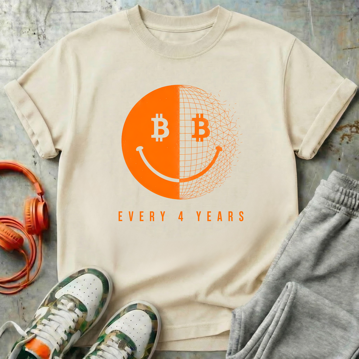 Bitcoin Halving Smiley