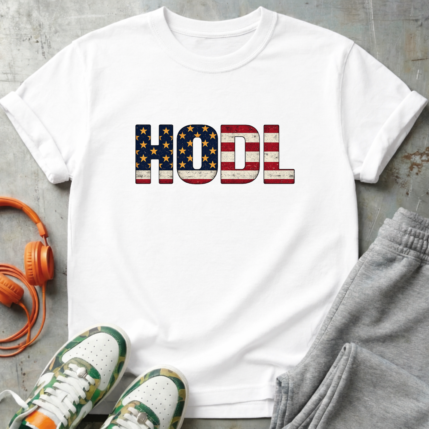 HODL American Flag